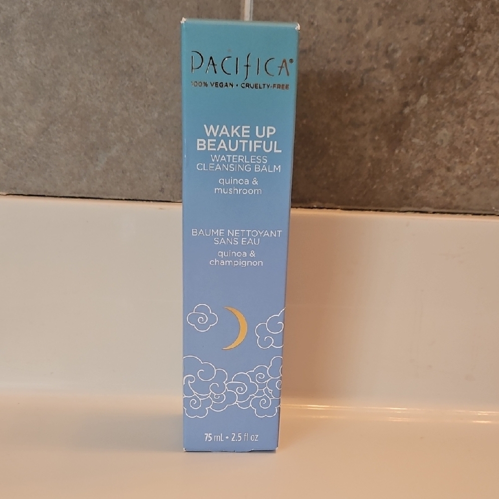 Pacifica Wake Up Beautiful Waterless Balm - Blue Packaging